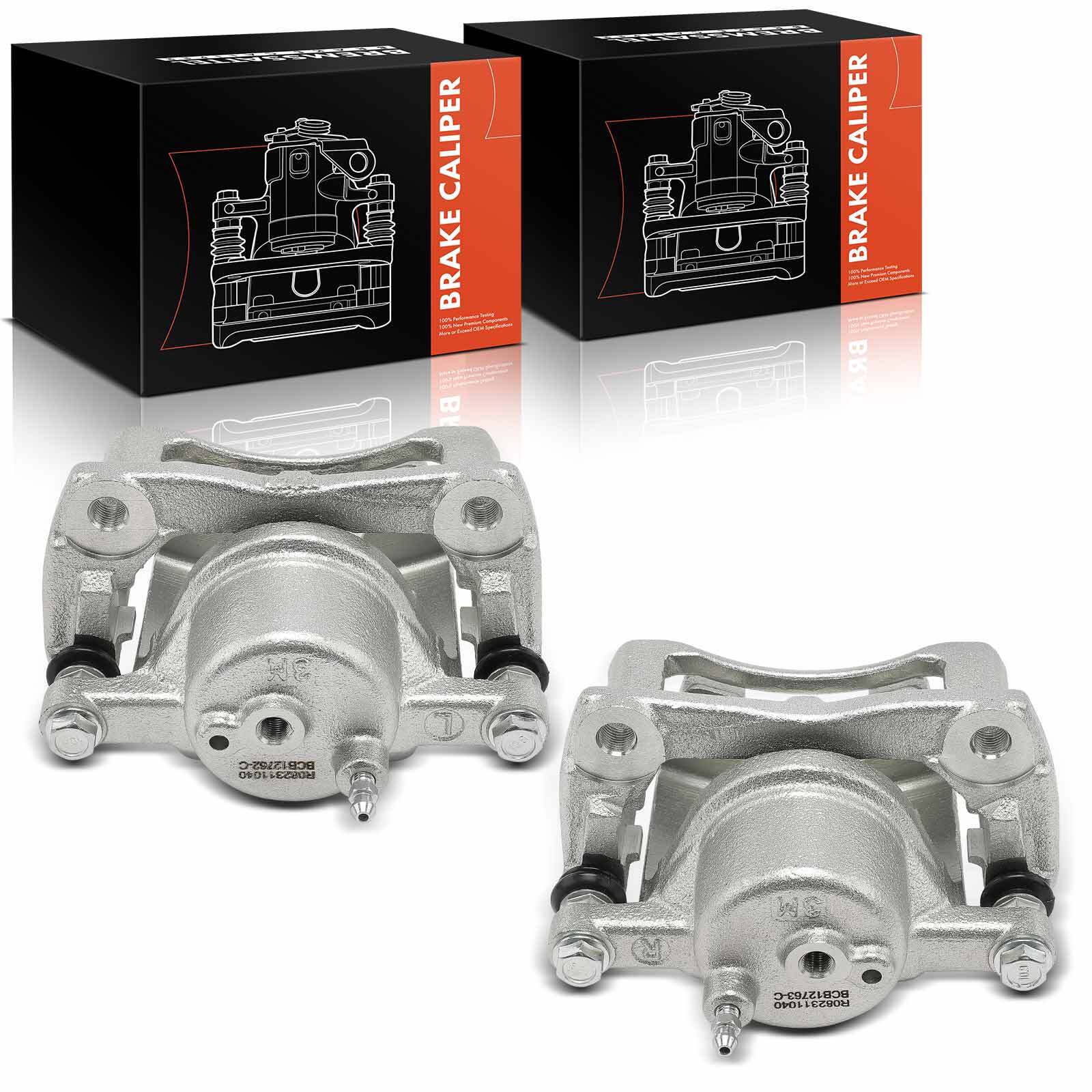 2pcs Brake Caliper w/ Bracket for Scion xA xB 2004-2006 Front Left & Right Side
