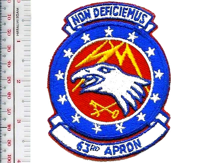 US Air Force USAF 63rd Security Police Squadron Norton Air Force Base NO TARIFF