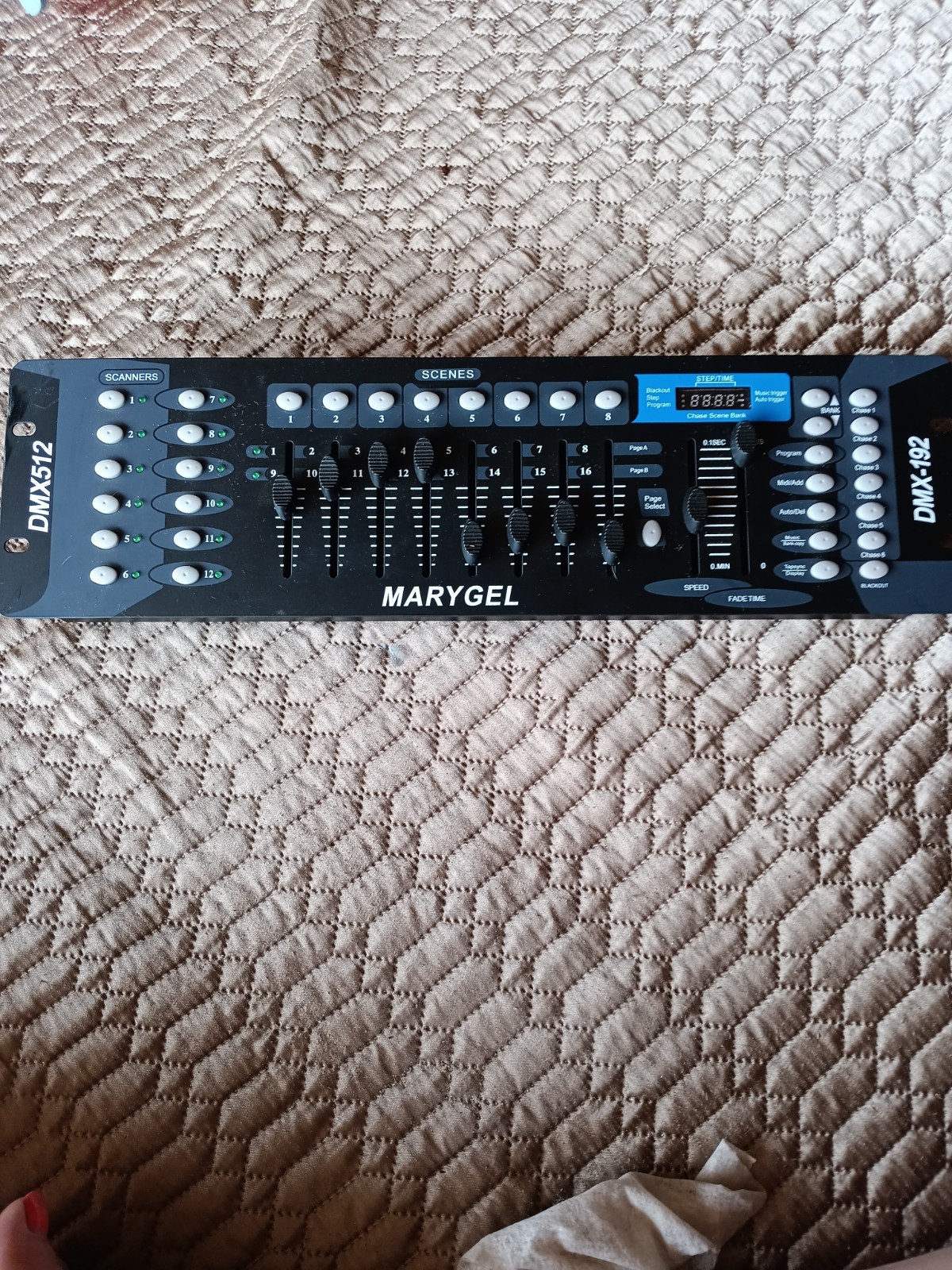 DMX Controller for dj Lights Dmx512 Light Controllers 192 Ch DMX Board w/ Cables