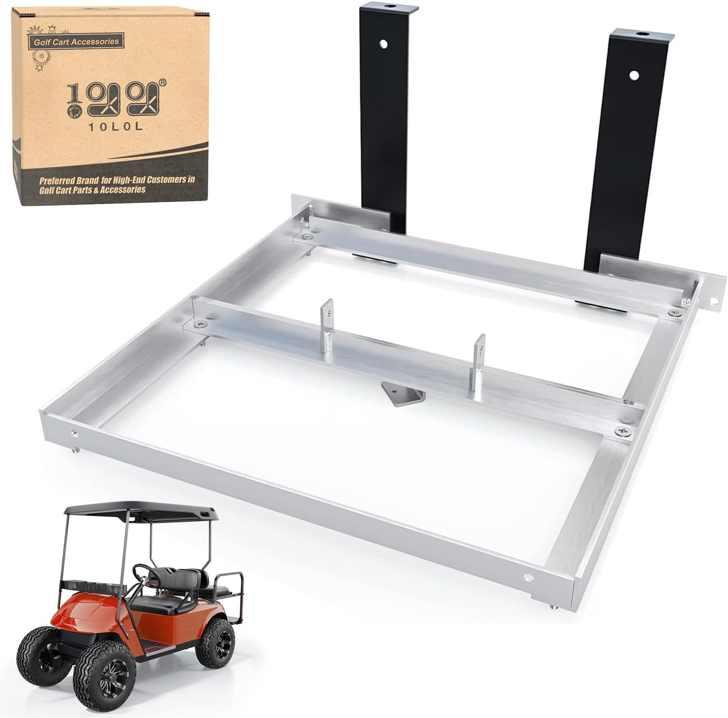 Aluminum Battery Tray for EZGO TXT & Medalist Golf Carts 1994-2013
