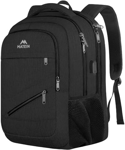 Extra Large Business Travel Anti Theft Laptop Backpack, 18 Inch TSA Airline