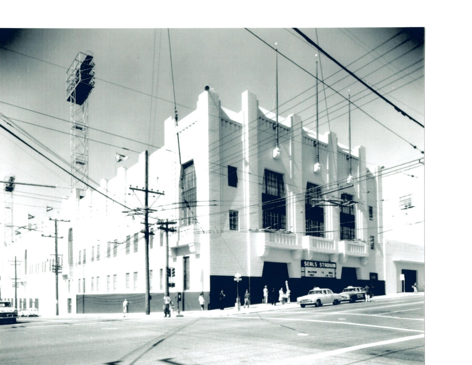 1950'S SEALS STADIUM SAN FRANCISCO  8X10 PHOTO BASEBALL PCL