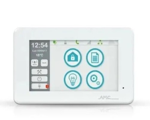 Touchscreen Keyboard With RFID/NFC Reader Amc Unika Burglar Alarm Security