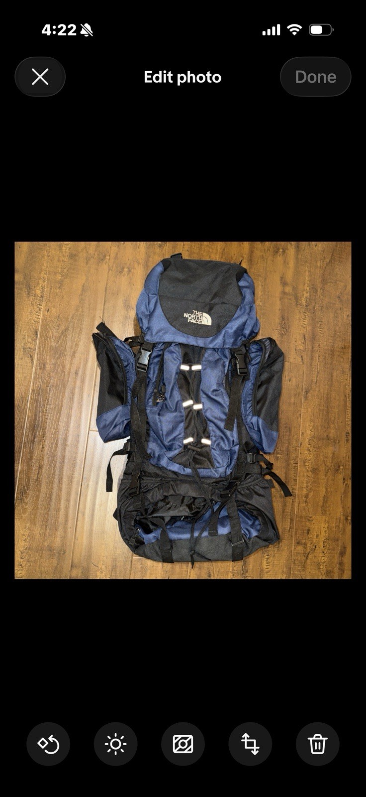 Vintage North Face Extreme 80 Hiking Backpack