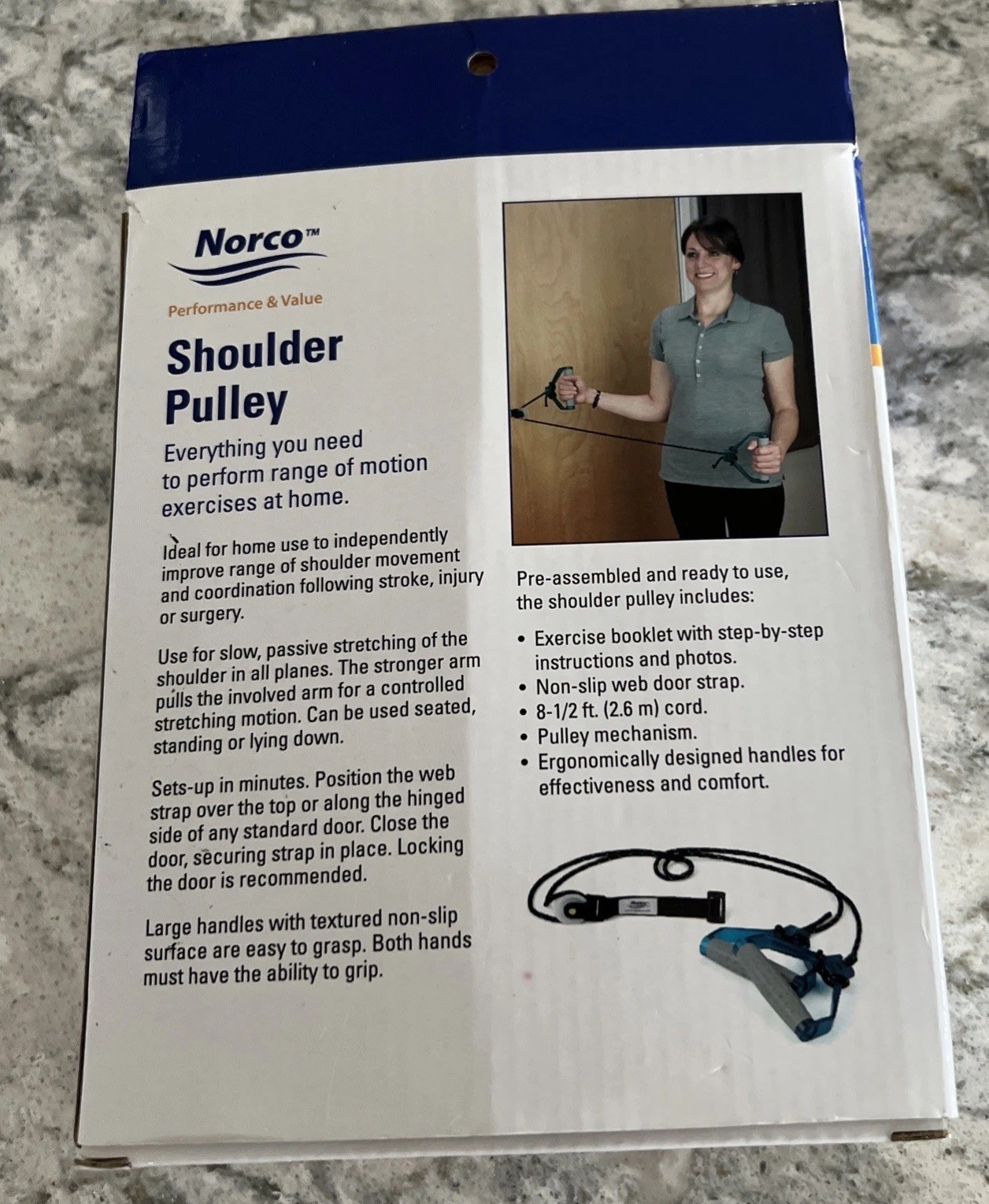 Norco Shoulder Pulley Model NC52069 Pre Assembled Therapy