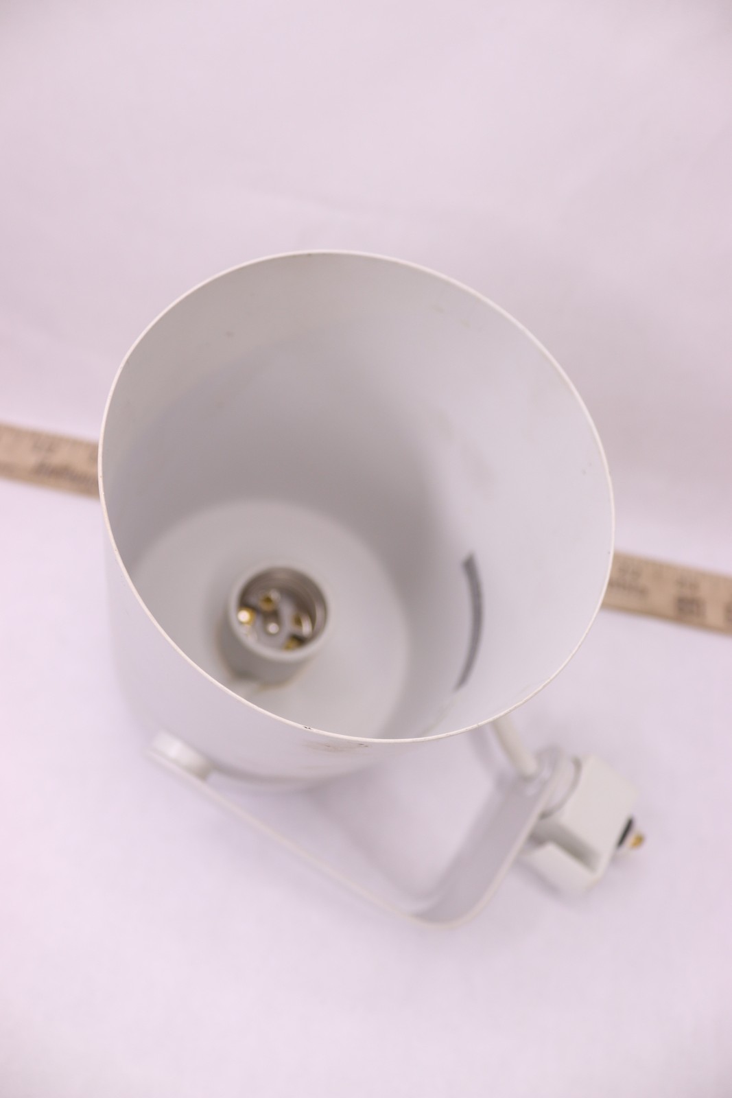 Universal Track Lighting Housing White - INCOMPLETE