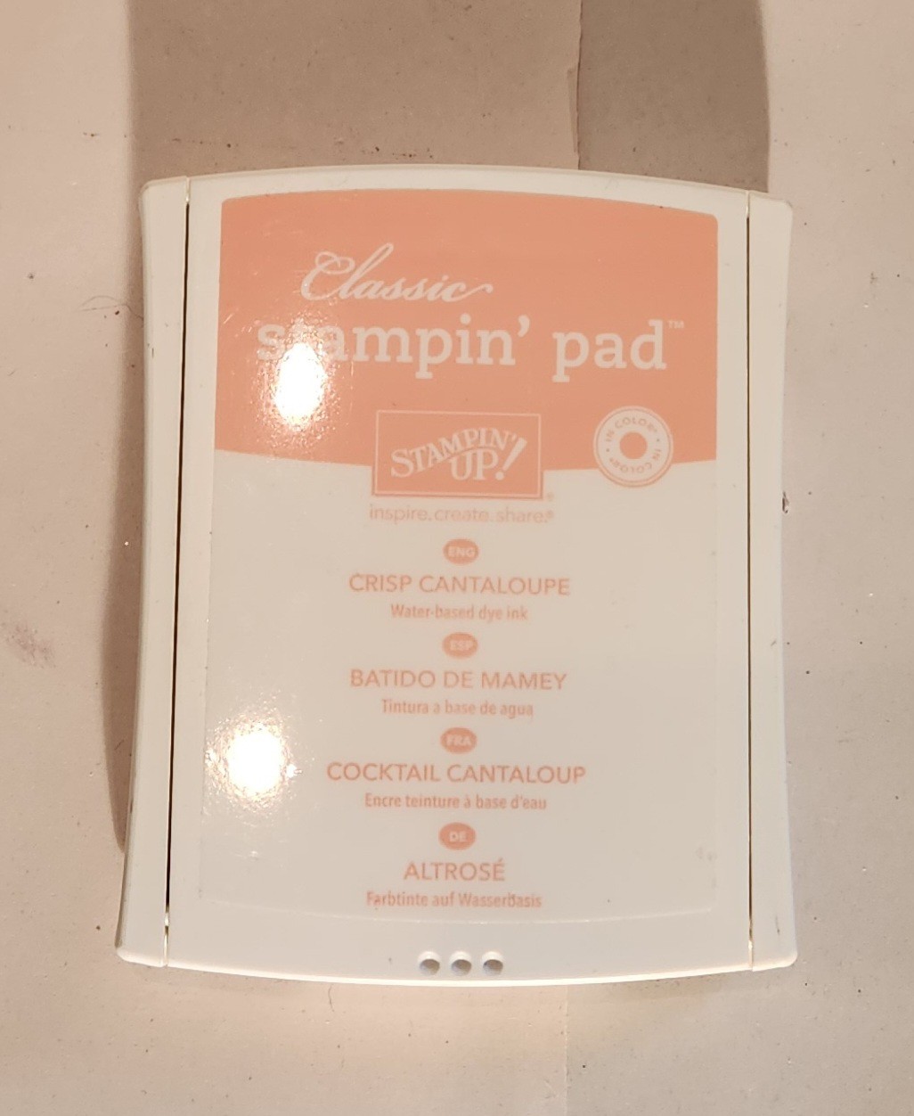 Stampin Up Classic Stampin Pad - Crisp Cantalope