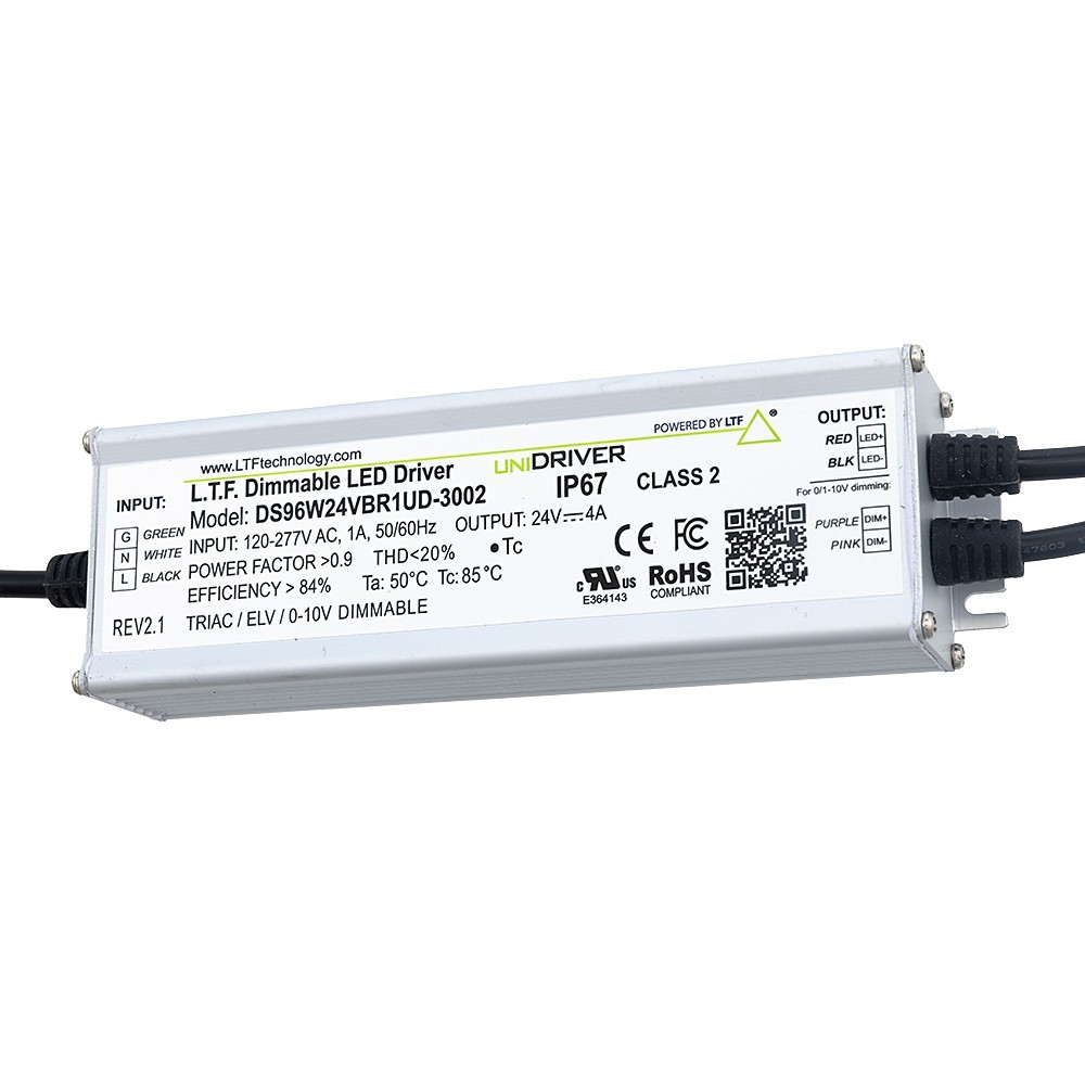 LTF DS96W24VBR1UD voltage electronic DC driver transformer 24VDC Class 2