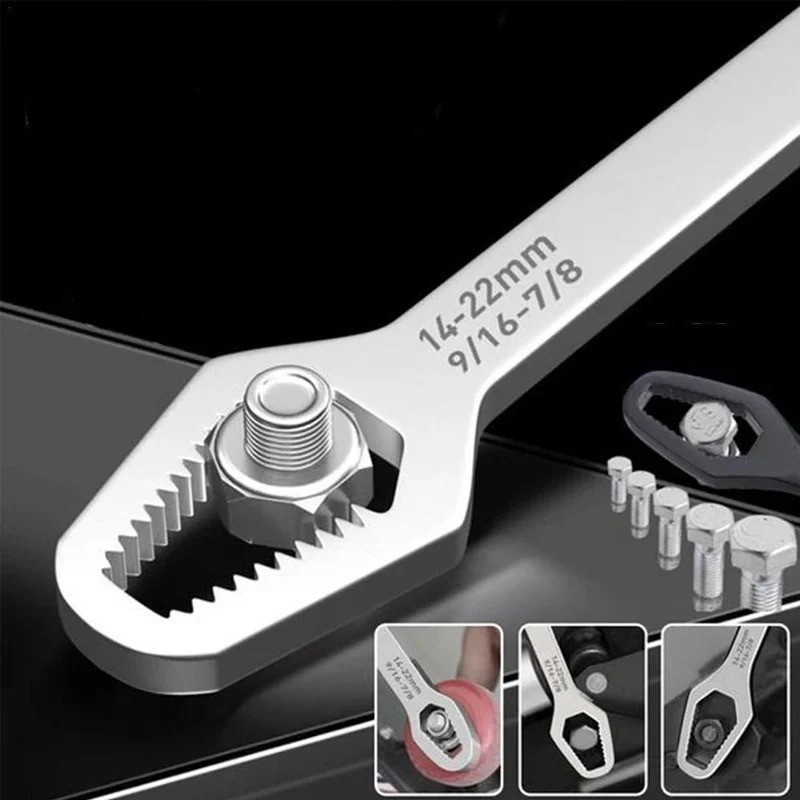 8-22mm Universal Torx Wrench Self-tightening Adjustable Glasses Wrench Board