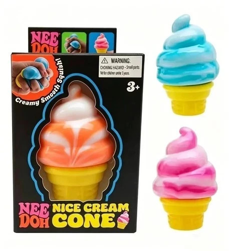Schylling NeeDoh Nice Cube Stress Ball Sensory Fidget Toy Squishy Anxiety Relief