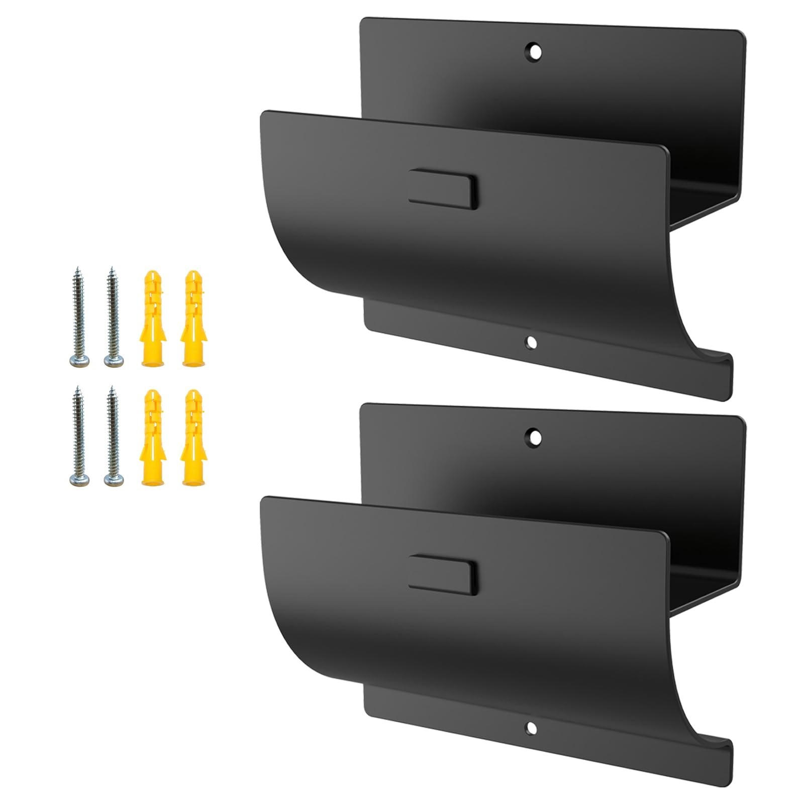 Heavy-Duty Ladder Hanger-Wall Mount Ladder Hooks for Storage-Wheelbarrow Hang...