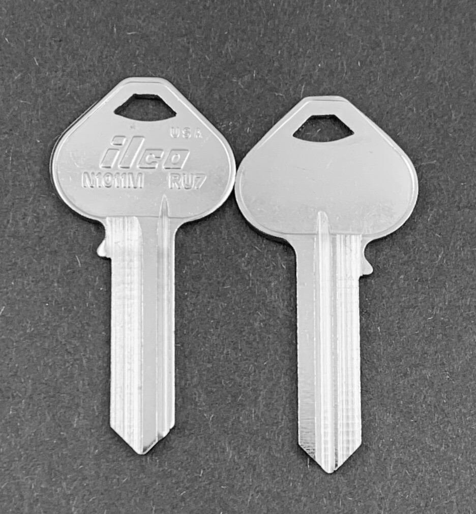 Lots of RU7  N1011M Type 5 Pin Key Blanks for Russwin 9812 Keyway
