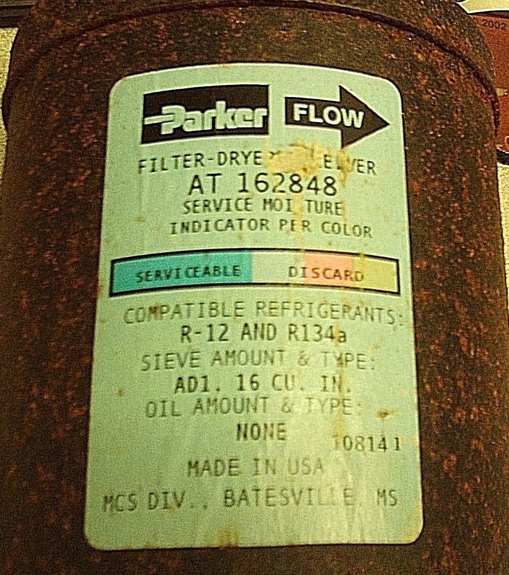 ~GENUINE PARKER Desiccant Air Gas Dryer AT 162848 Filter Dryer Receiver/ FREE Sh