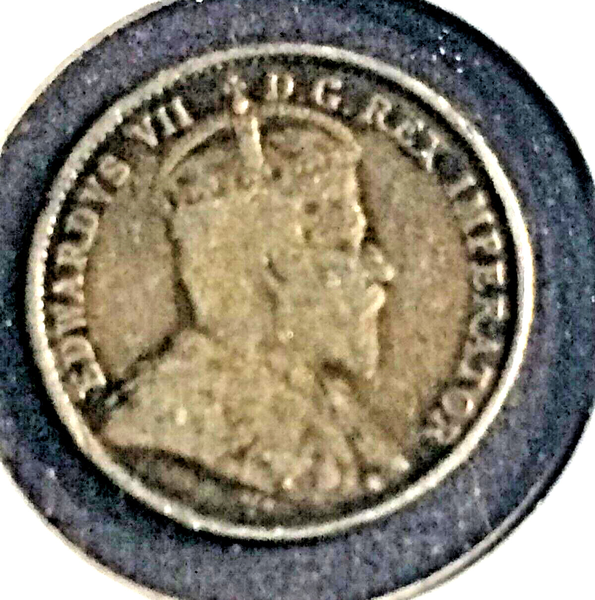 1903 CANADA 5 CENTS STERLING SILVER COIN .925 - KING EDWARD VII (149)
