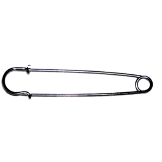 Nickel Plated Blanket Pins Kilt Brooch Craft Pin 4" - Pack of 8 or Set of 2