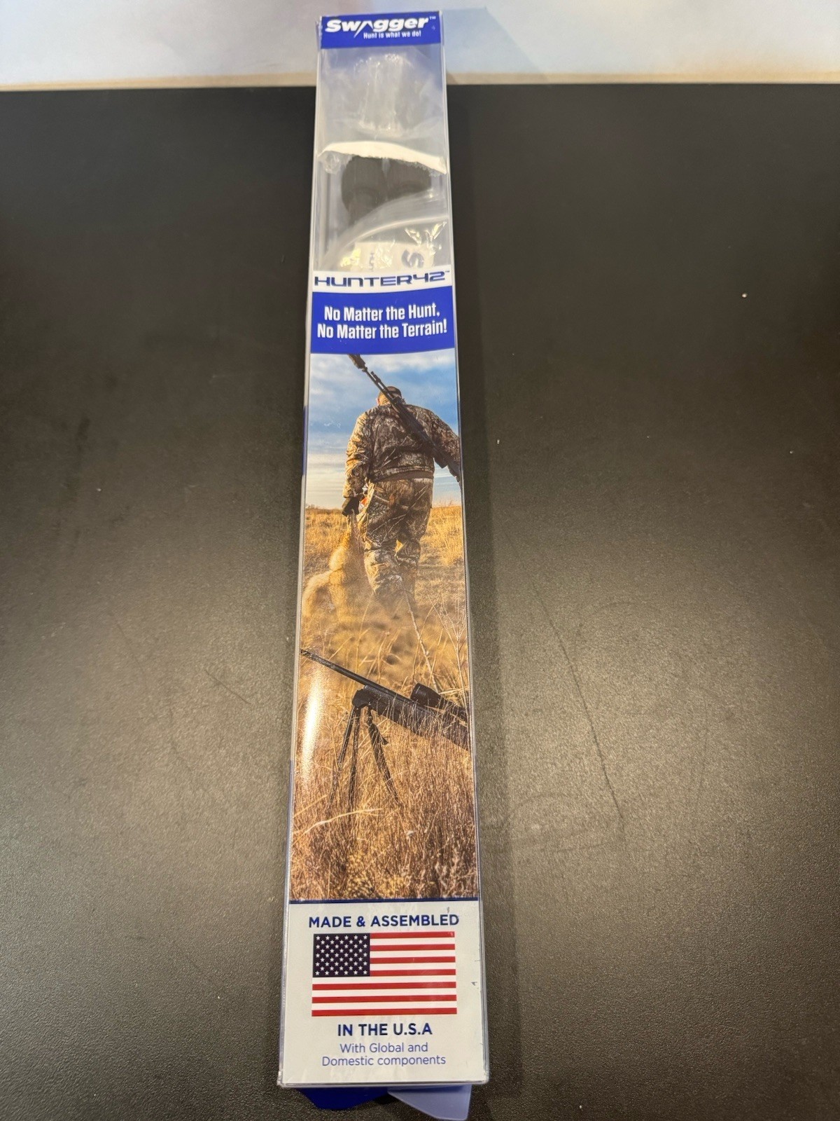 Swagger Hunter42 Bipod Sling Swivel And M LOK Mount Included 9.75-42 Inches