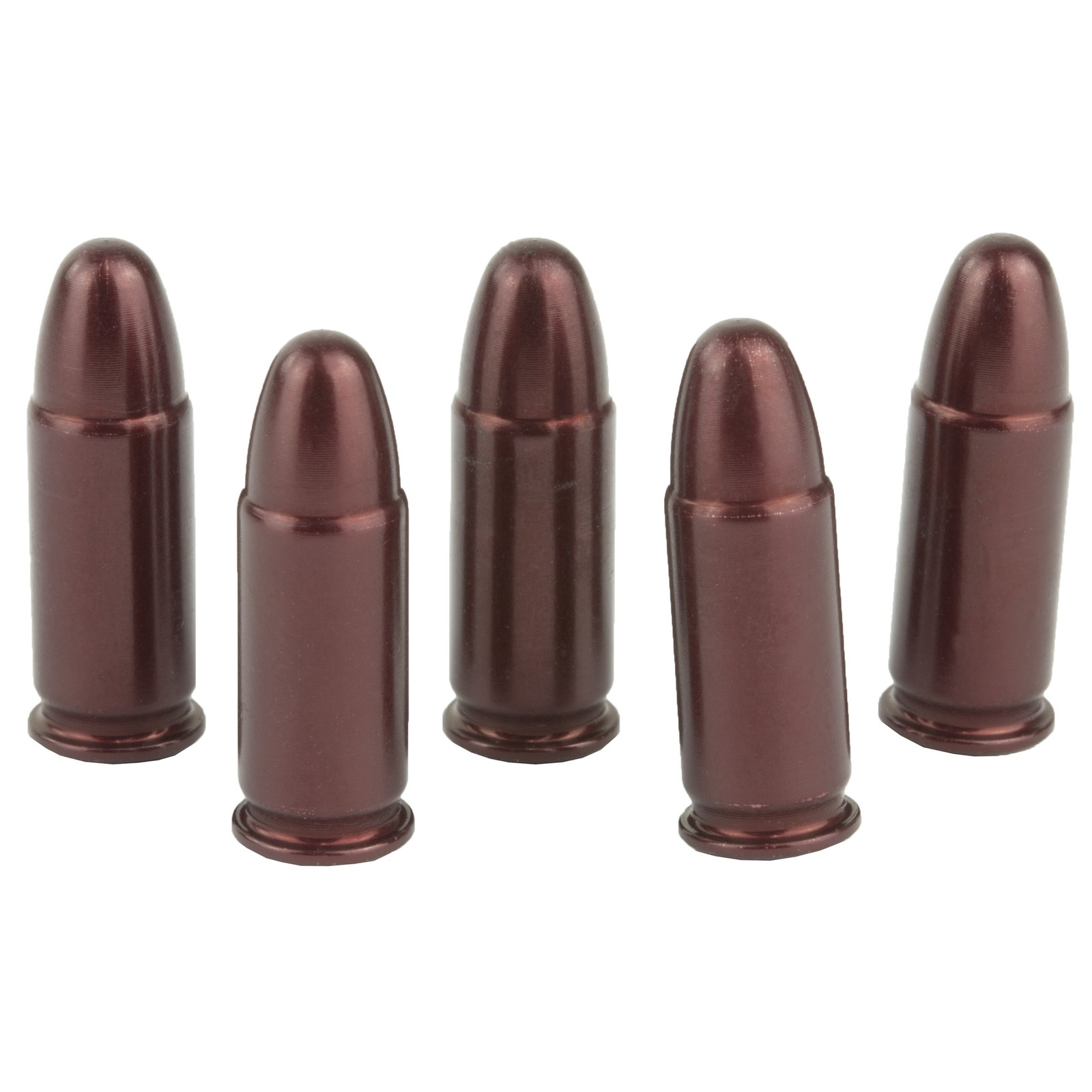A-Zoom 25 ACP Snap Caps 5 Pack Red Aluminum for Dry Firing Practice and Safety