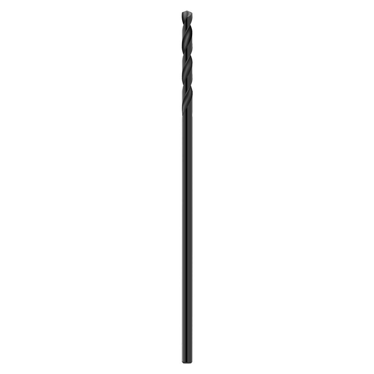 Long Drill Bit - 3/8 in. x 12 in. Extra Length Aircraft Black Oxide Drill Bit...