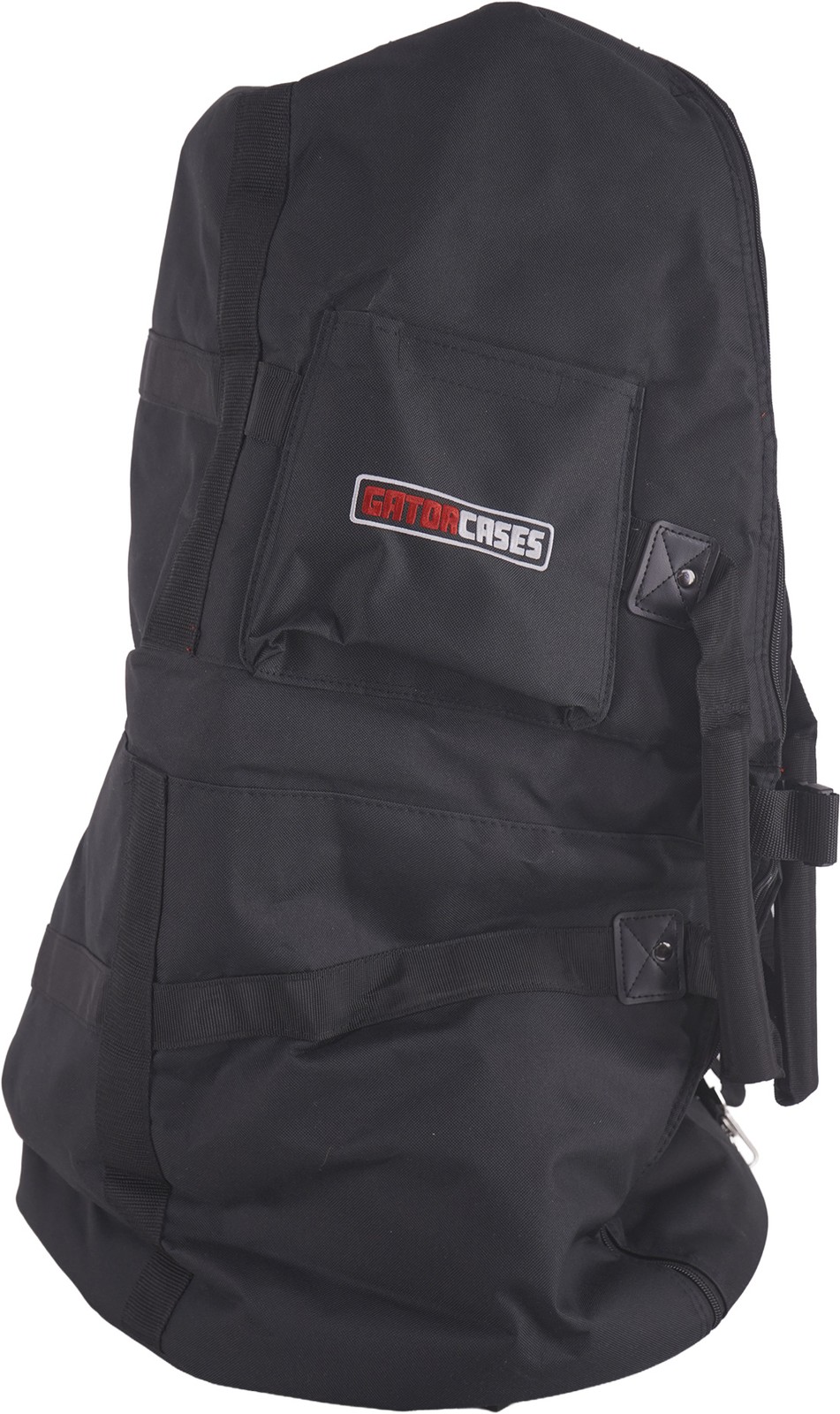 Gator Padded Conga Bag with Wheels and Red Interior