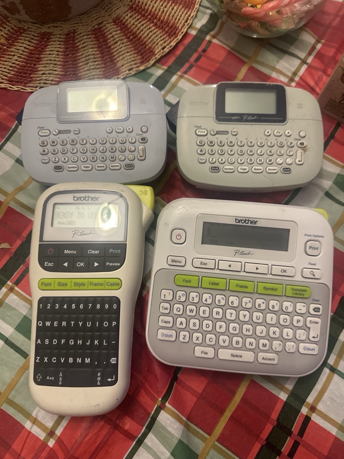 Brother Label Maker thermal Printers Lot Of 4 Or Individual Offers Accepted
