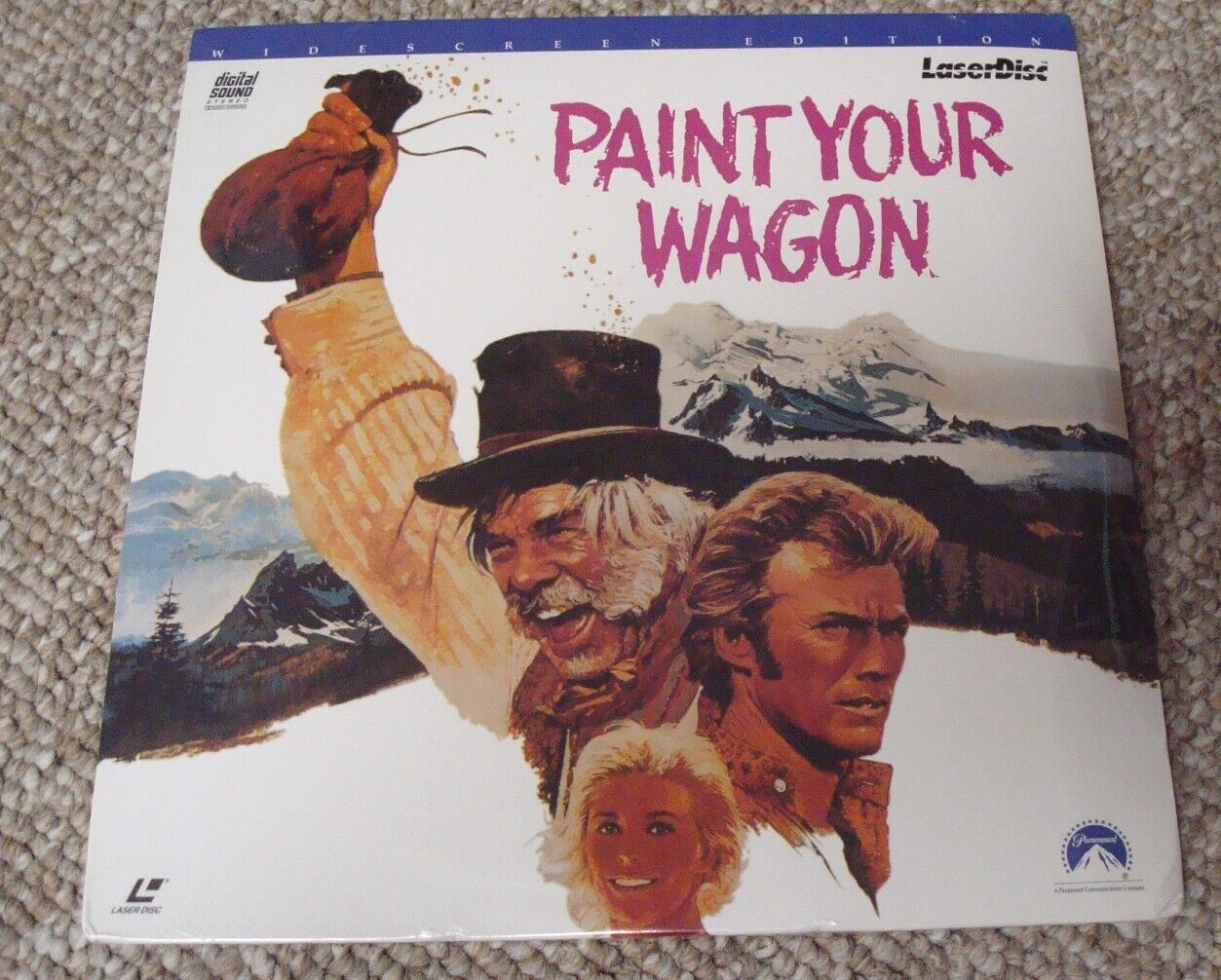 Paint Your Wagon Widescreen Laserdisc. NEW Sealed. Clint Eastwood. NOS