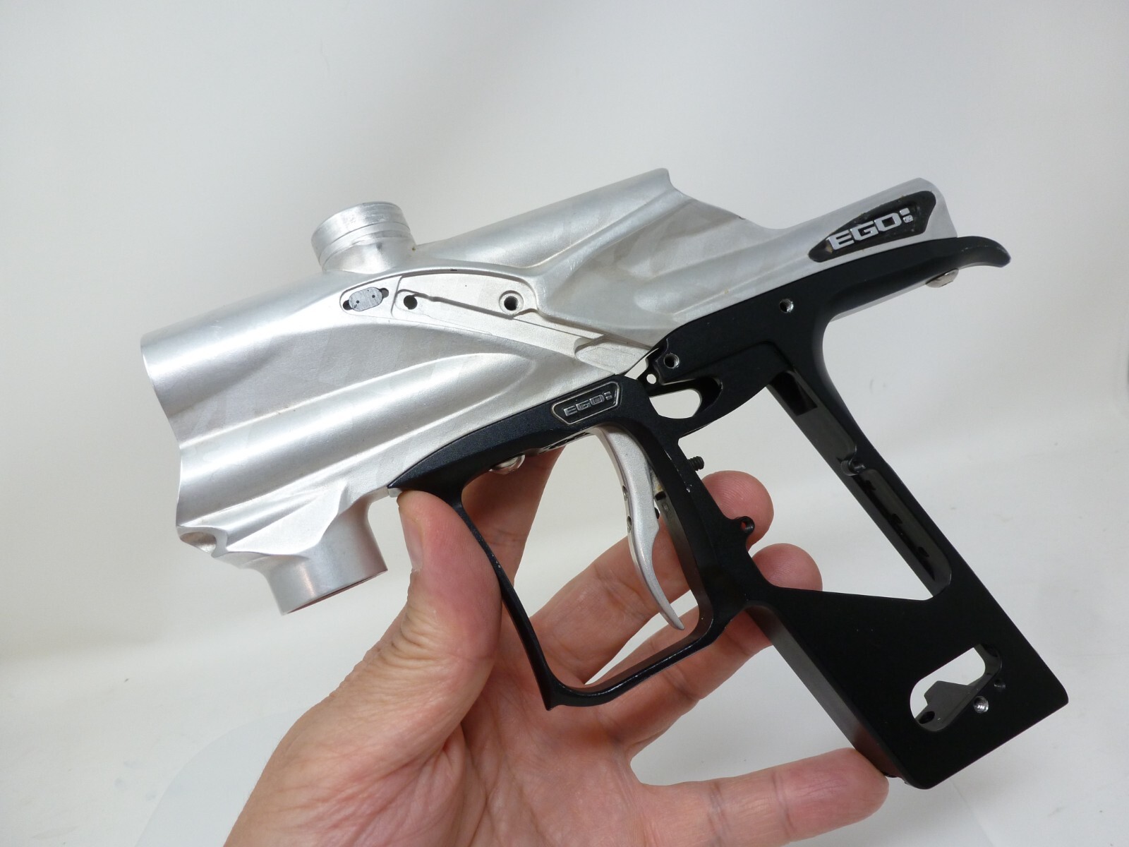 PLANET ECLIPSE "MILITIA" 08 EGO BODY KIT w/ TRIGGER FRAME DUST SILVER PAINTBALL