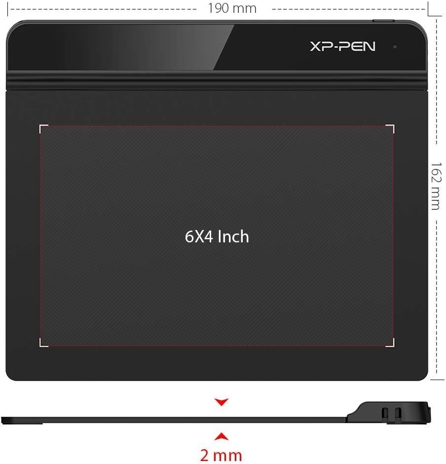 Slim XPPen Star Graphics Tablet 6x4 - Perfect for Remote Learning & Creativity