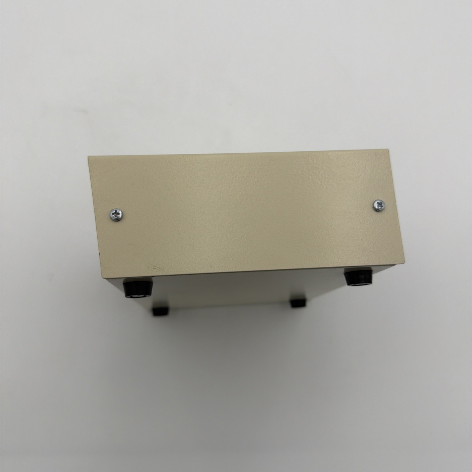 Vintage DB25 4-Port Parallel Printer Switch Box Manual Data Transfer A/B/C/D