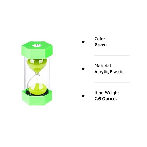 60 Minute Hourglass Sand Timer Sandglass Timer for Games Classroom
