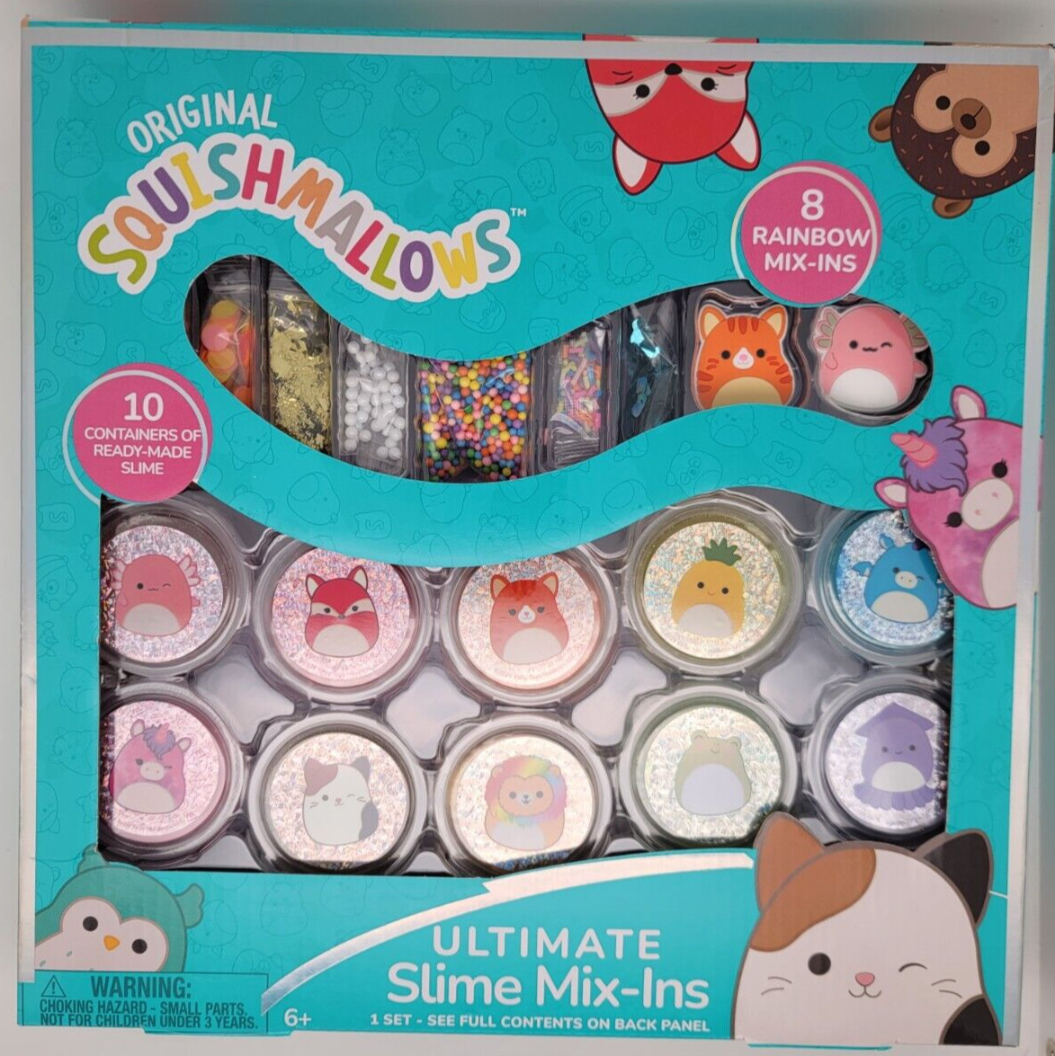 Squishmallows Ultimate Slime Mix-Ins New! *Free Shipping*