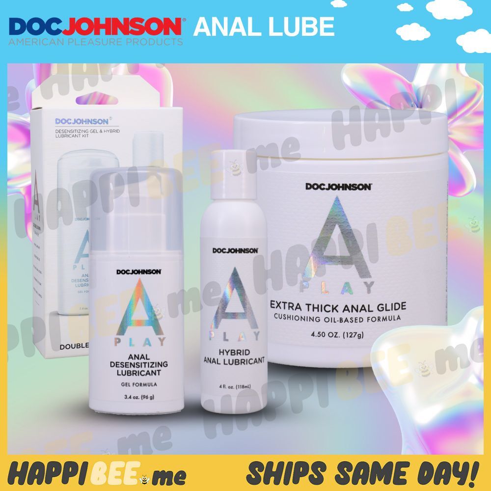 A-Play Anal Glide Desensitizing Lubricant🍯Natural Grease Ass Relax Numbing Lube