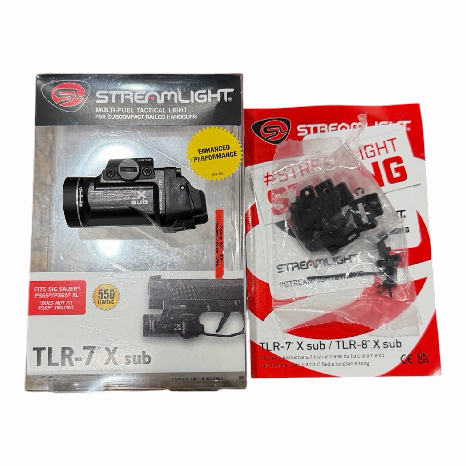 Streamlight TLR-7 X Sub for P365/XL & Xmacro - SIG & 1913 Rails Included
