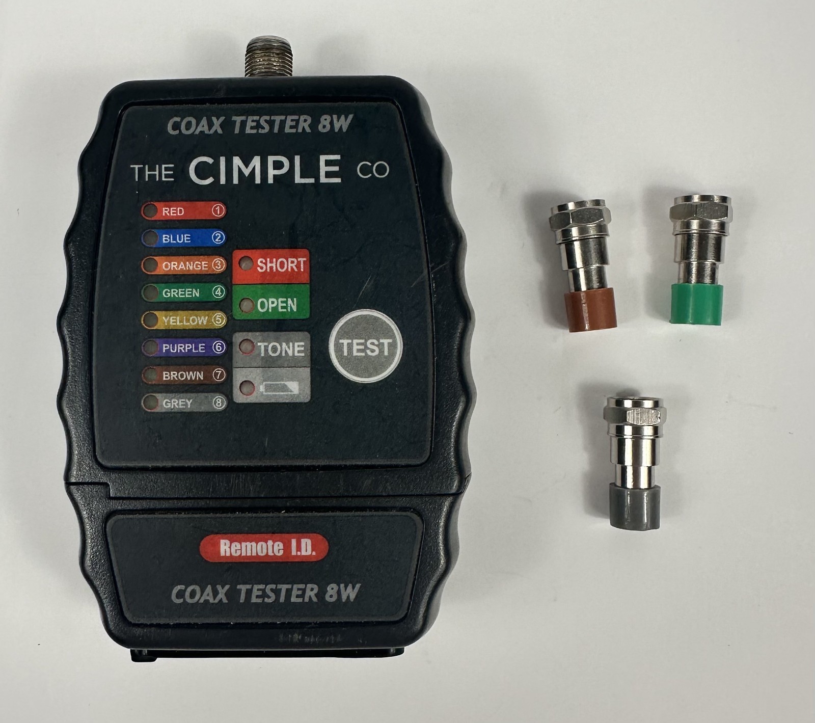 The Cimple Co Coaxial Cable Toner Tester 8-Way Mapper Coax Locator Tracker