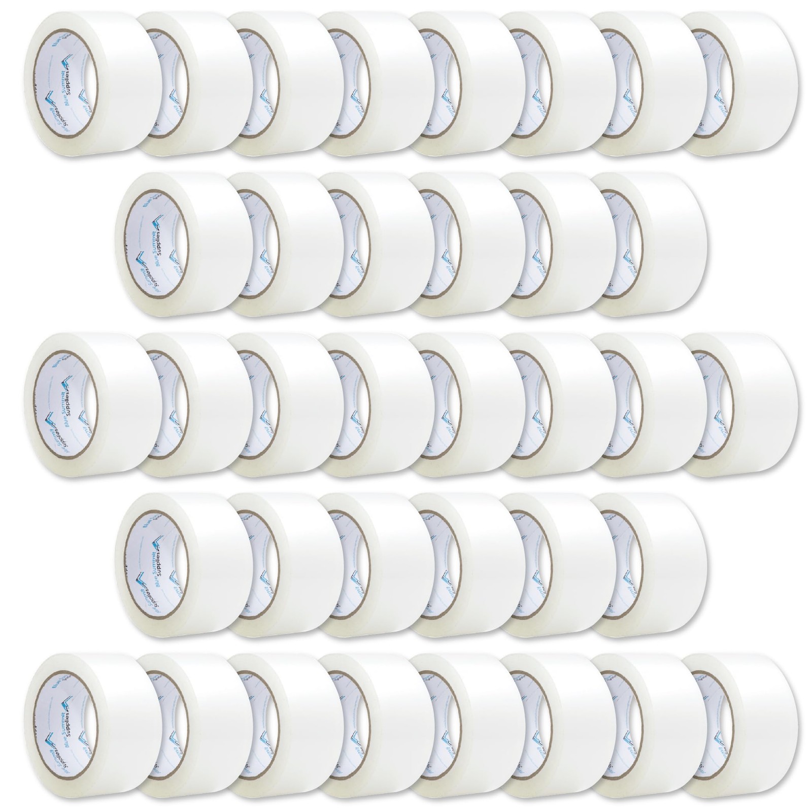 36 Pack Heavy Duty Packaging Tape, Clear Packing Tape Designed for Moving Box...
