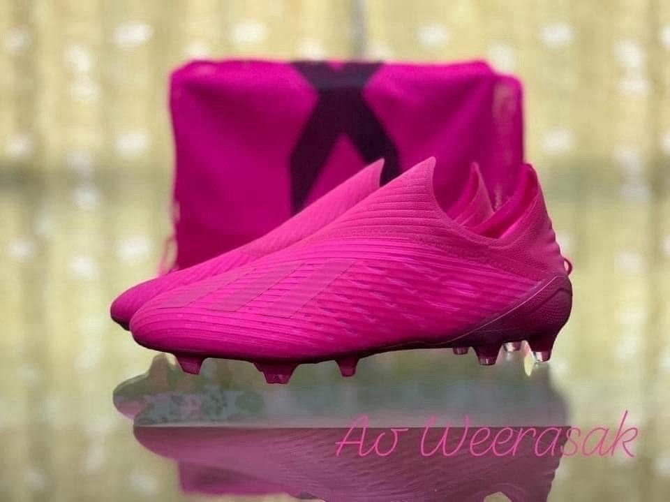 Adidas X 19+ FG ‘Shock Pink’ FV3468 , Size 9US/8.5UK/270JP