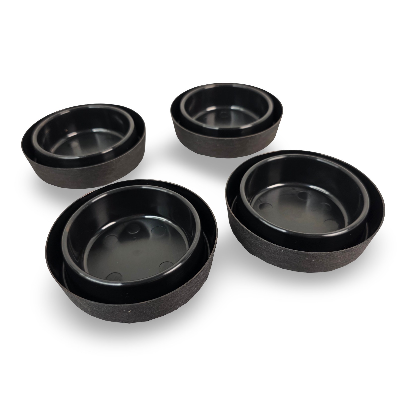 4 Pk ClimbUP Insect Bed Bug Interceptor Furniture Leg Trap Climb Up BLACK
