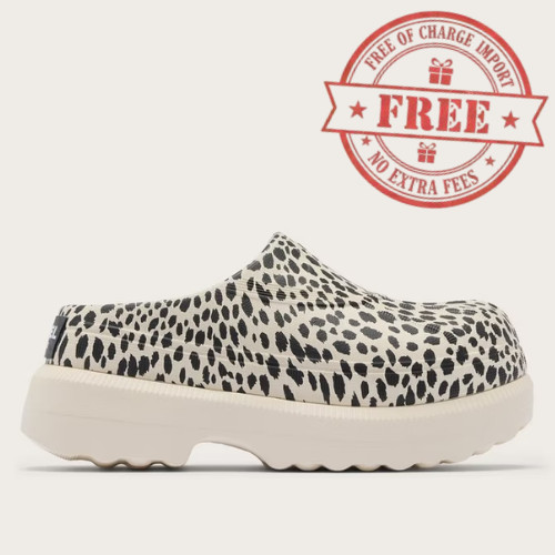 Sorel Caribou™ Clog Lux Women's Shoe Comfort and Lightweight Black/Chalk