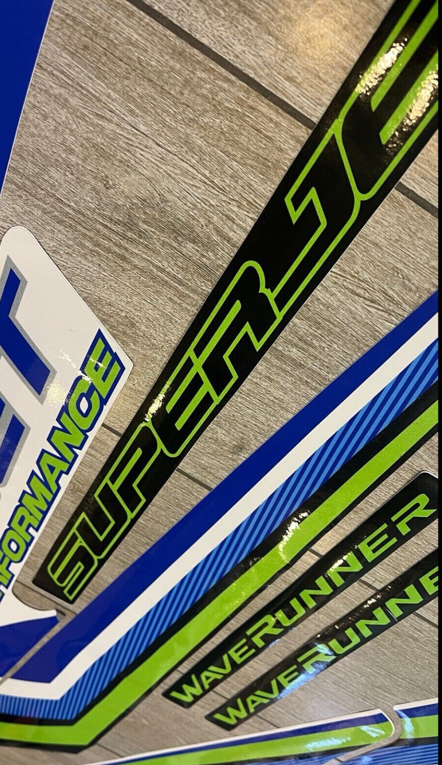 Yamaha SuperJet 2018 Full Graphics Decals Kit