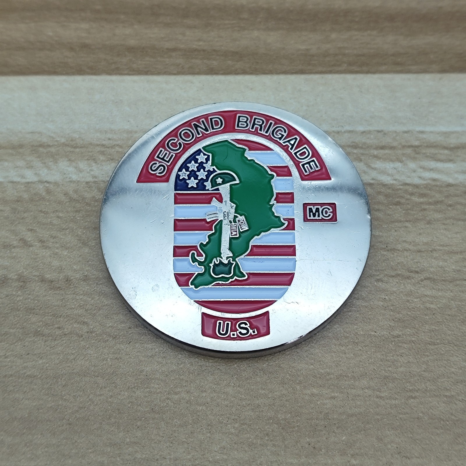 US SECOND BRIGADE Challenge Coin