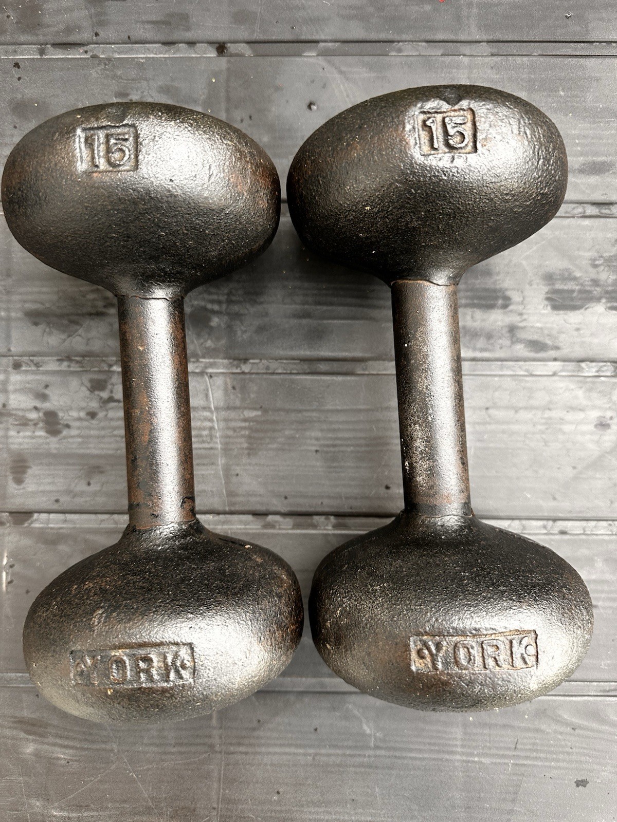 YORK 15lb Vintage Bunheads