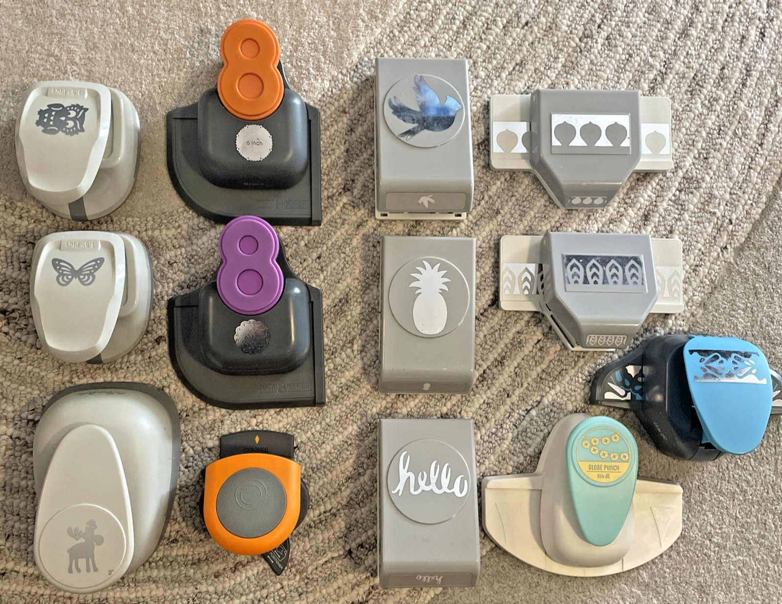 💥Prime Paper Punch Bunch 13 Various Martha Stewart, eK, WeR, Paper Studio Lot
