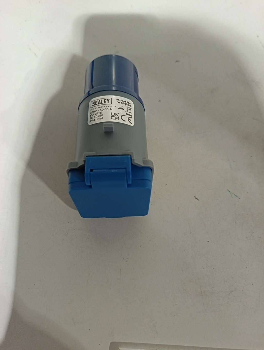 Sealey 230V Adaptor with 16A Plug to 13A Socket 17574