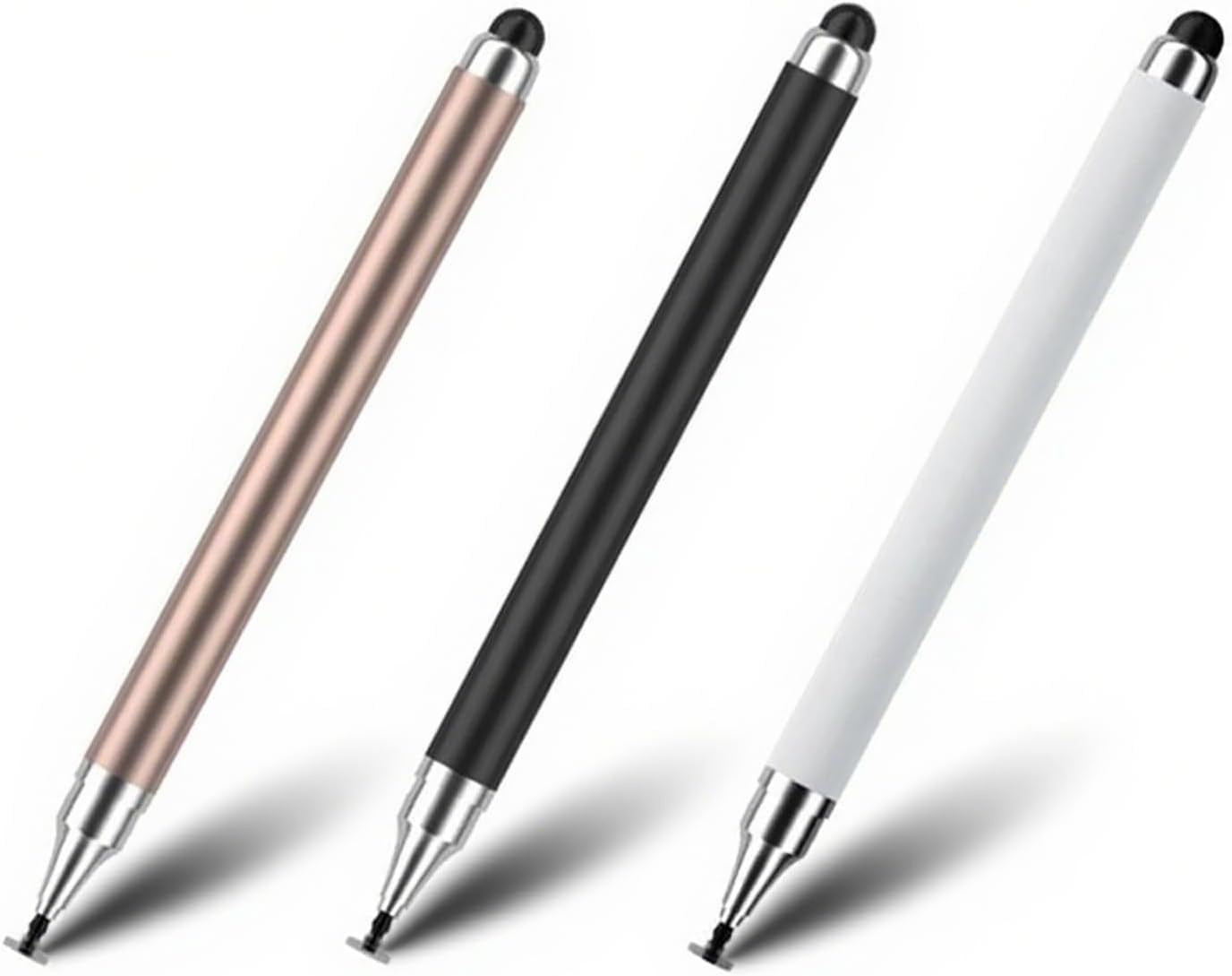 Universal Stylus Pen For Touchscreens Dual Tips High Precision Tablets Phones