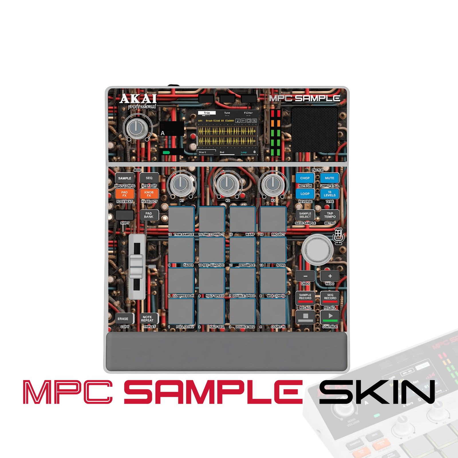 Akai MPC Sample Skin / Analog Wire Lab