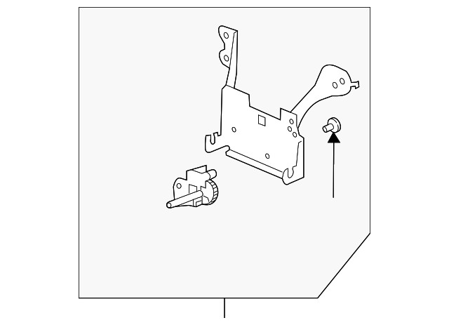 Genuine Acura Bracket Assembly 36801-TZ3-A51