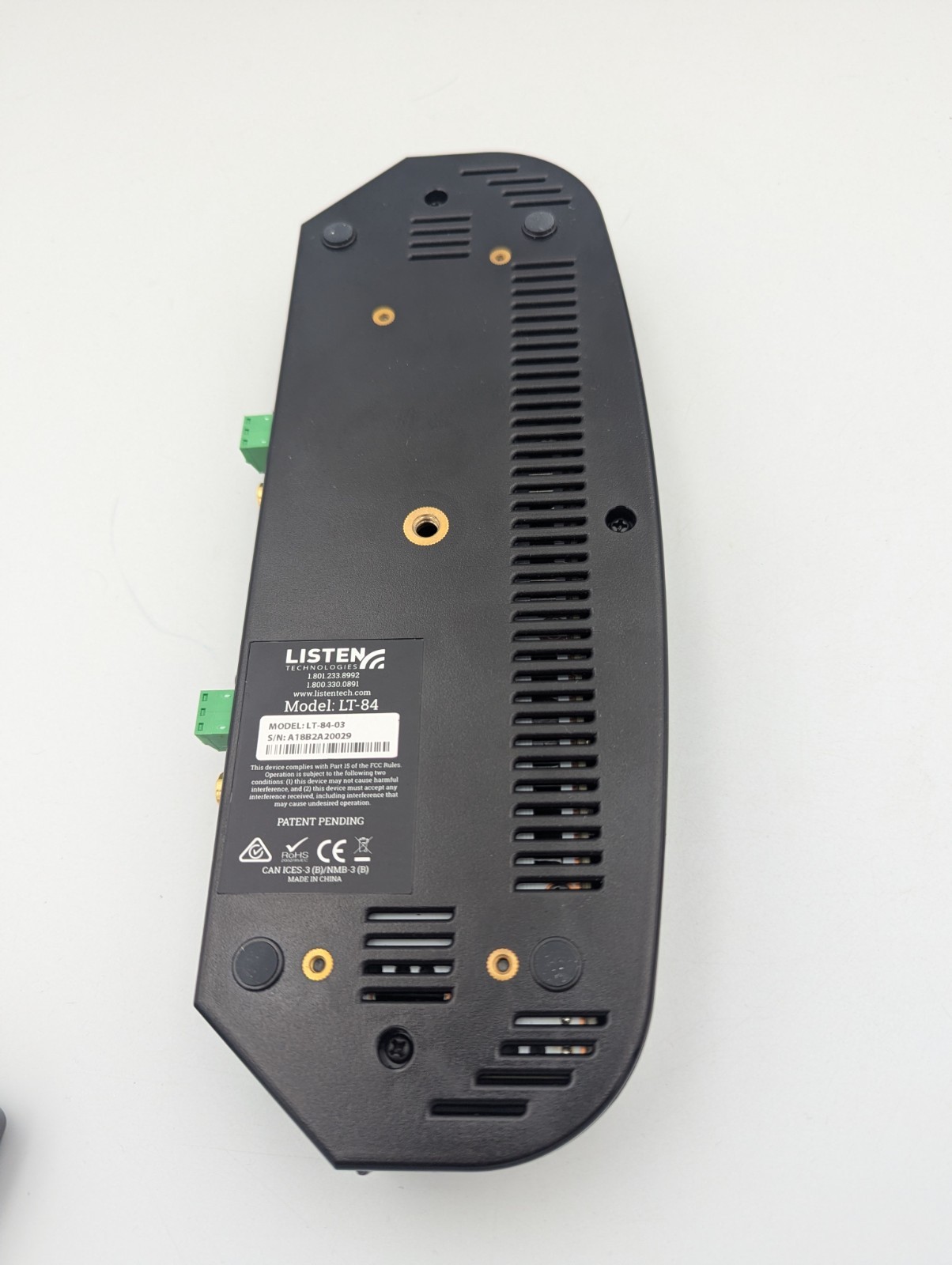 LISTEN TECHNOLOGIES LT-84-03 With Case