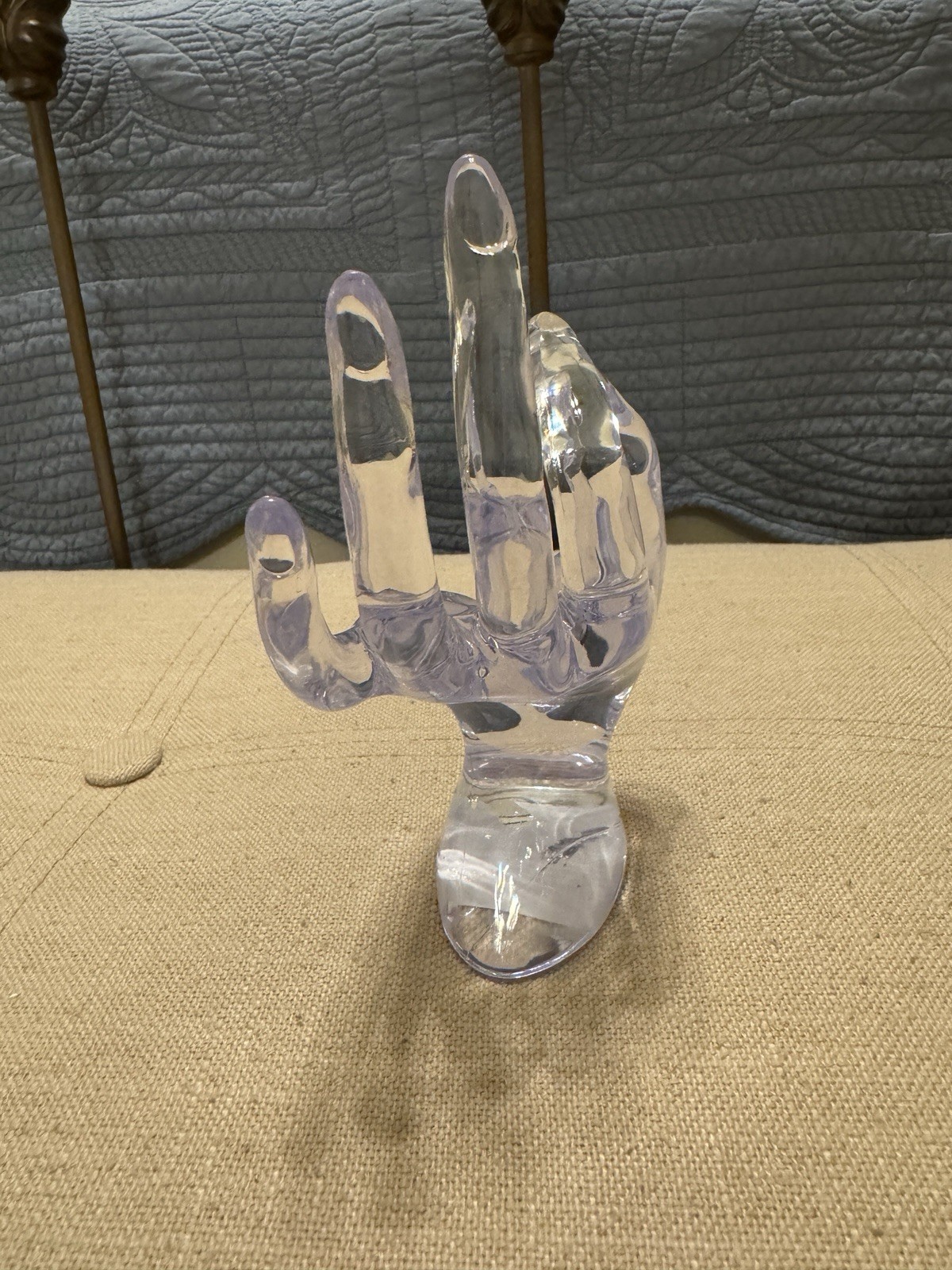 Clear Hand Form Display by Bead Landing New