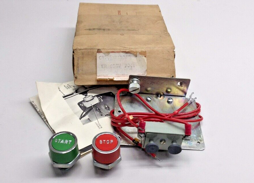 GE CR205XK110AB Pushbutton Stop Start ER 600V 7041