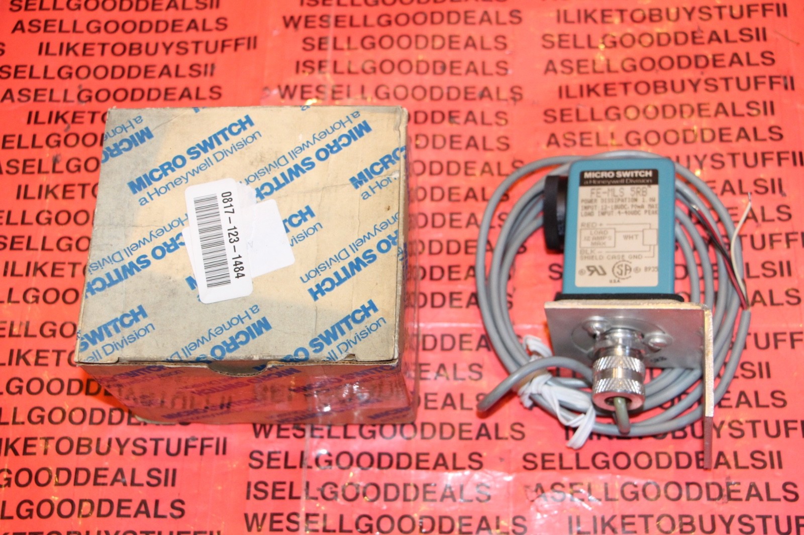 Honeywell FE-MLS-5RB MicroSwitch Photoelectric 91835 FEMLS5RB New