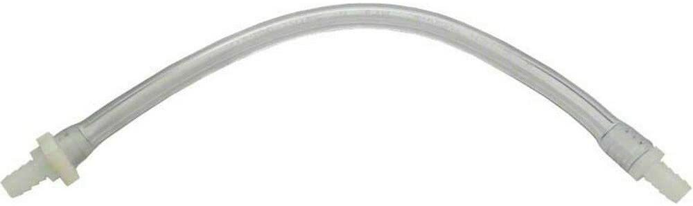 Rola-Chem 523115 Clear Squeeze Tube w/ Clamp & Fitting, 13 1/4", Chlorine